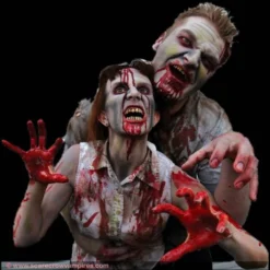 Scarecrow Zombie Teeth Paint And Blood Kit