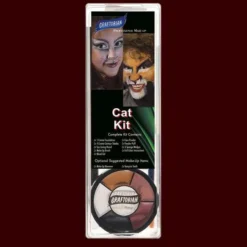 Graftobian Makeup Company Cat Makeup Kit By Graftobian- Creme Makeup & Tools