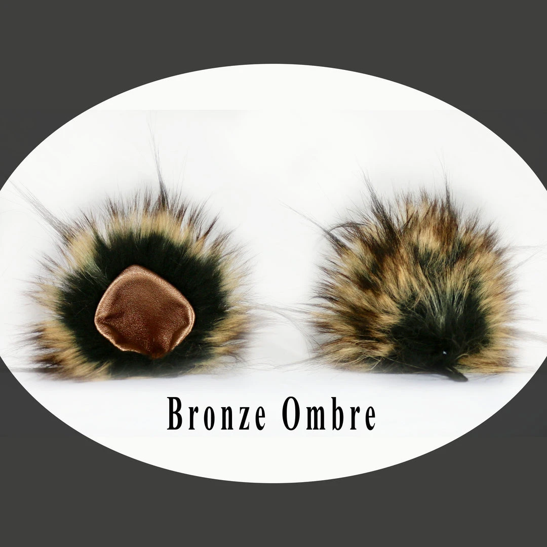 Kritter Klips Painted Latex Masks, Gloves, Feet & Costumes Furry Ears -Natural- Teardrop Style 50 Kritter Klips Painted Latex Masks, Gloves, Feet & Costumes Furry Ears -Natural- Teardrop Style