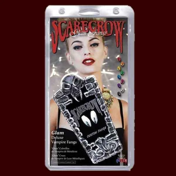 Scarecrow Fangs,Teeth & Claws Vampire Fangs - Original Size 6 Scarecrow Fangs,Teeth & Claws Vampire Fangs - Original Size