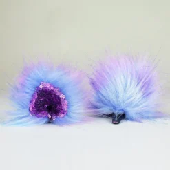 Kritter Klips Furry Ears -Colorful And Sparkly Styles