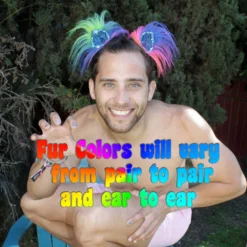 Kritter Klips Furry Ears -Colorful And Sparkly Styles