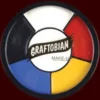 Graftobian Makeup Company 6 Primary Color Rubber Mask Grease RMG Wheel Makeup & Tools