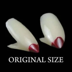 Scarecrow Fangs,Teeth & Claws Blood Tip Vampire Fangs