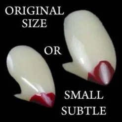 Scarecrow Fangs,Teeth & Claws Blood Tip Vampire Fangs