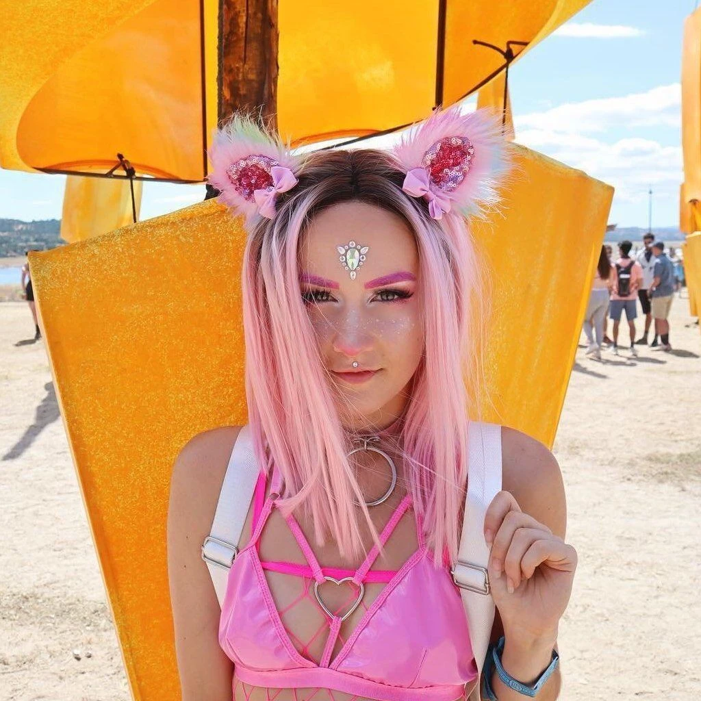 Kritter Klips Sparkle Sherbet Clip-on Ears 5 Kritter Klips Sparkle Sherbet Clip-on Ears